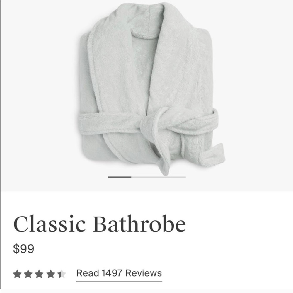 Parachute Classic Terry Bathrobe